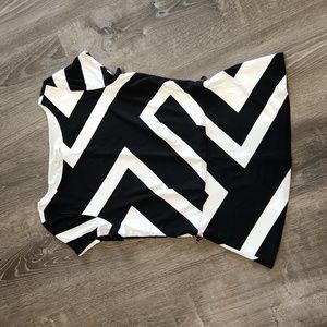 White House Black Market Peplum Top - Size Small